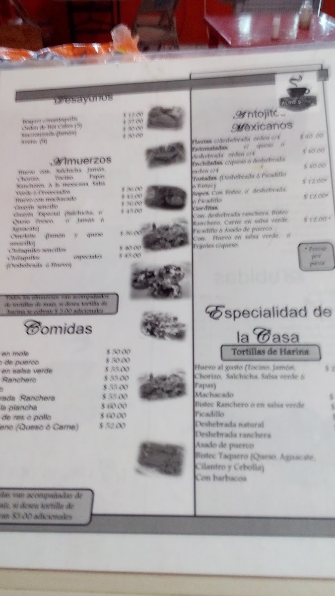 Aldos Cafeteria Menu - Image 4